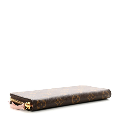 Louis Vuitton Monogram Clemence Wallet Rose Ballerine 4 of 7