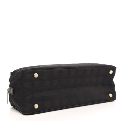 Chanel Nylon Travel Bowler Black 4 of 10