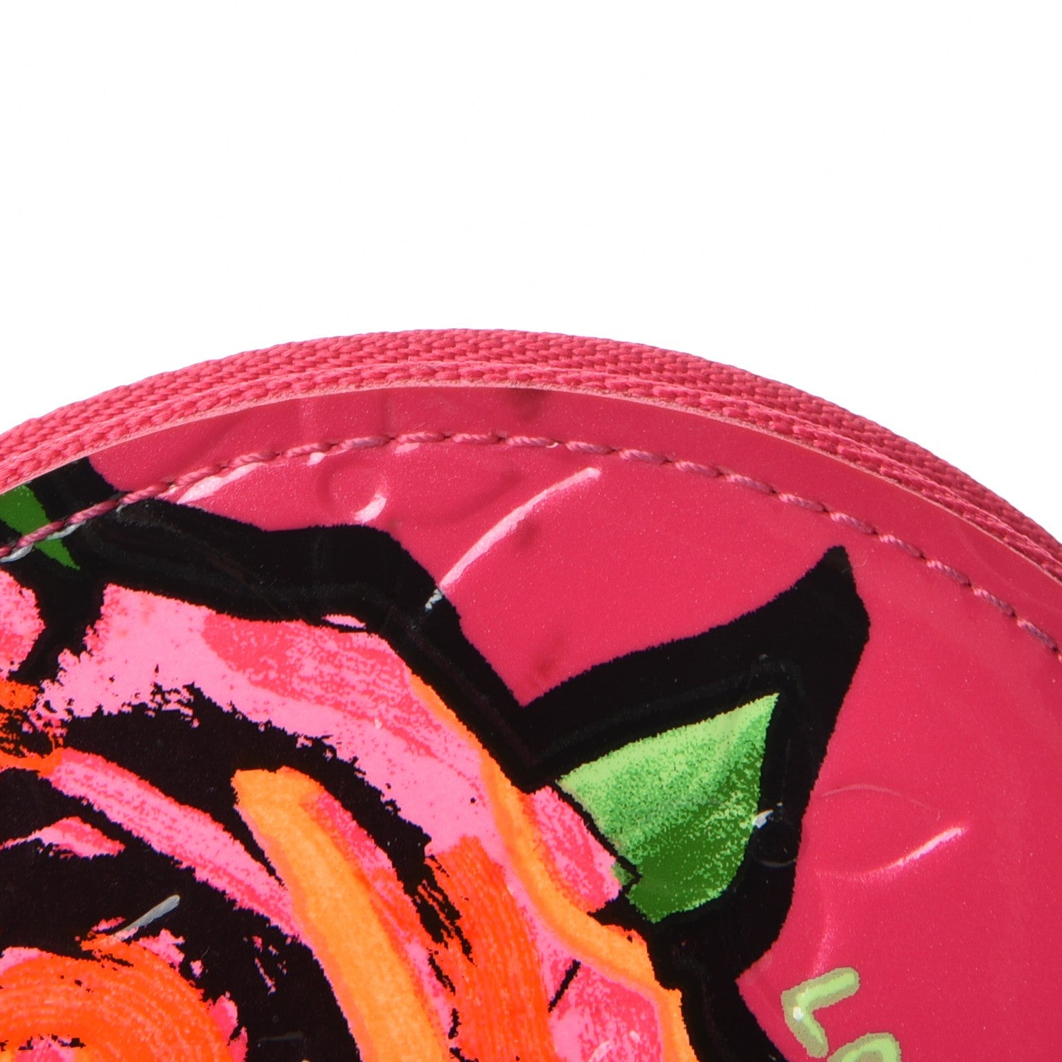 Louis Vuitton Vernis Roses Chapeau Coin Purse Rose Pop 8 of 8