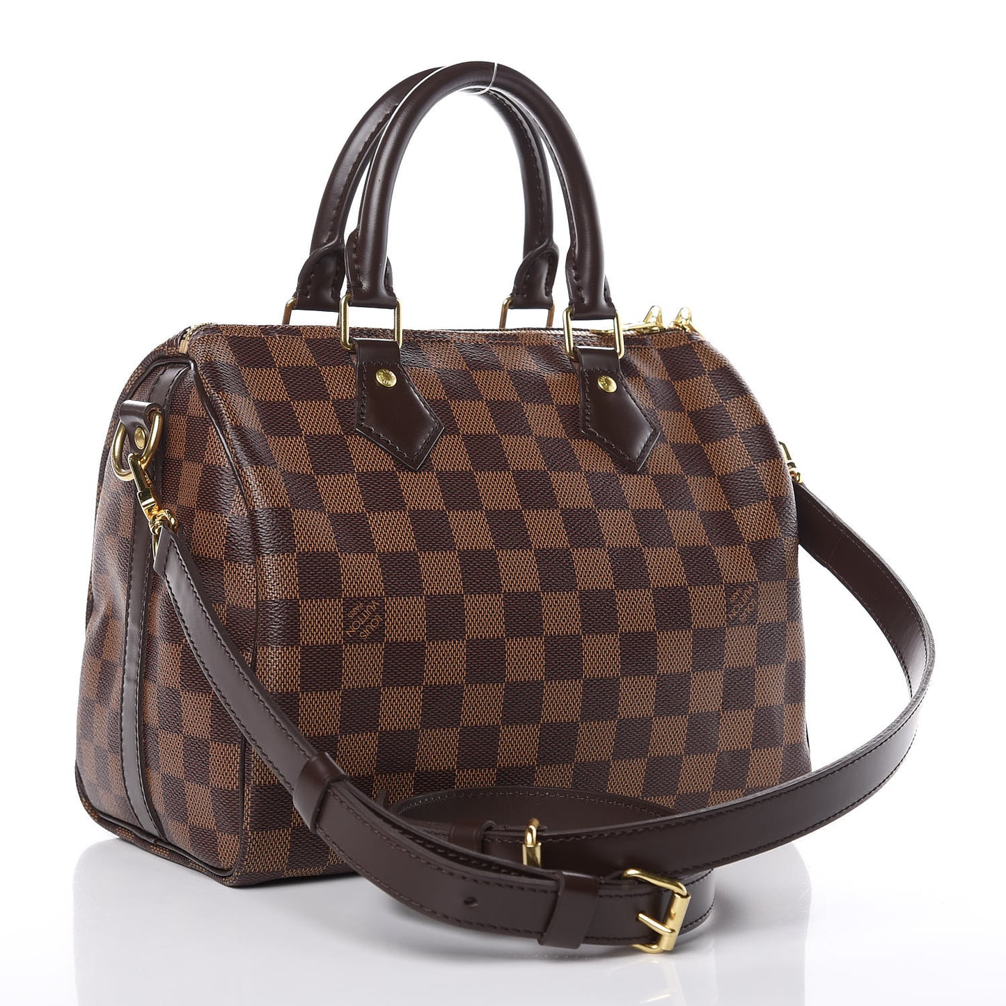 Damier Ebene Speedy Bandouliere 25
