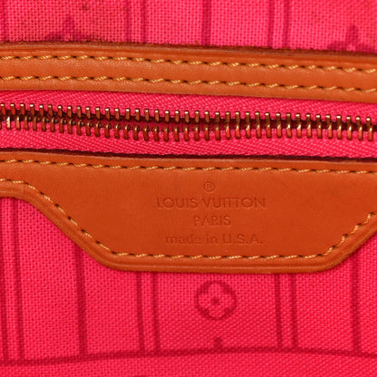 Louis Vuitton Monogram Roses Neverfull MM 6 of 13