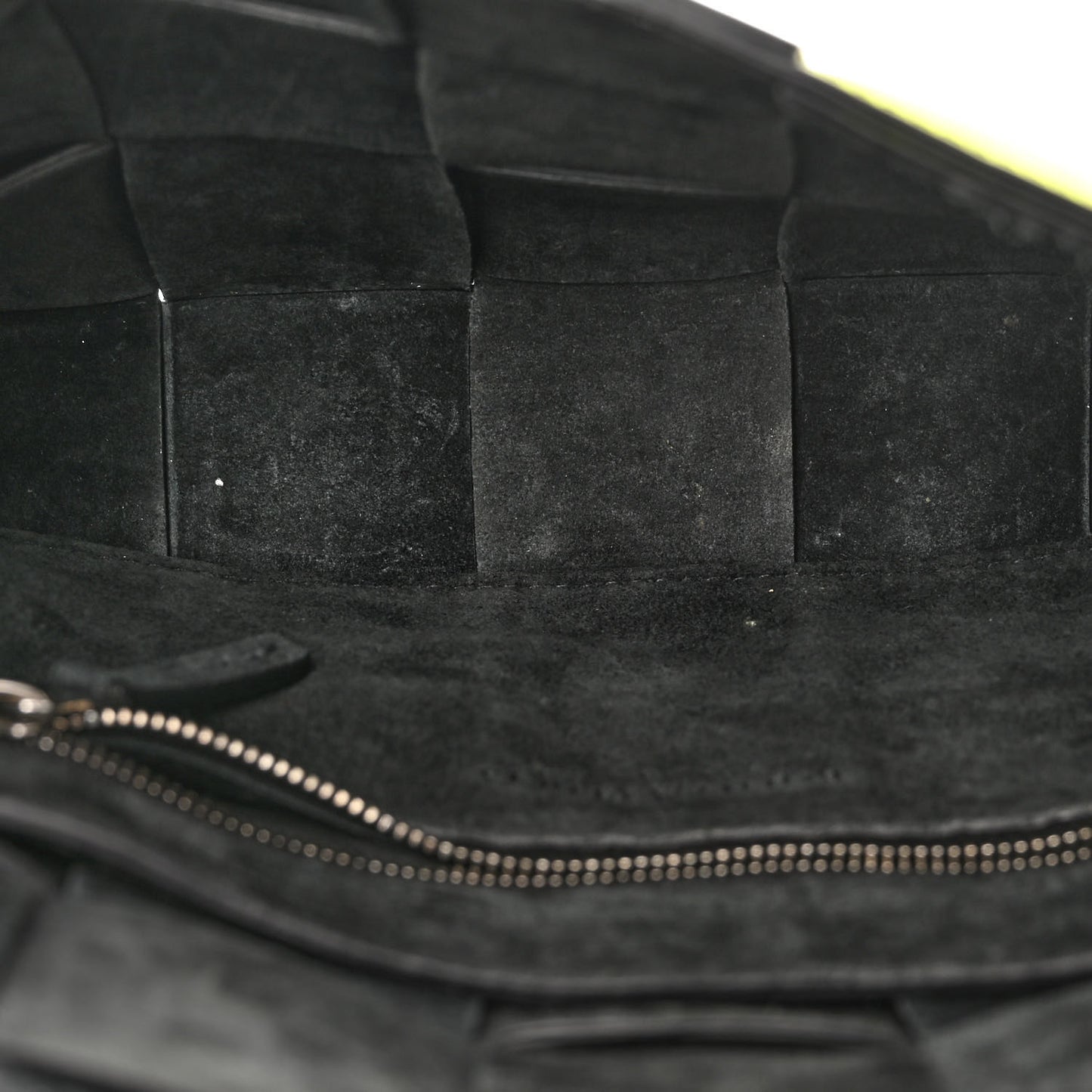 Metallic Crushed Calfskin Maxi Intrecciato Cassette Crossbody Bag Chlorophyll