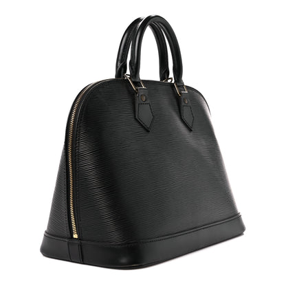 Louis Vuitton Epi Alma PM Black 3 of 12