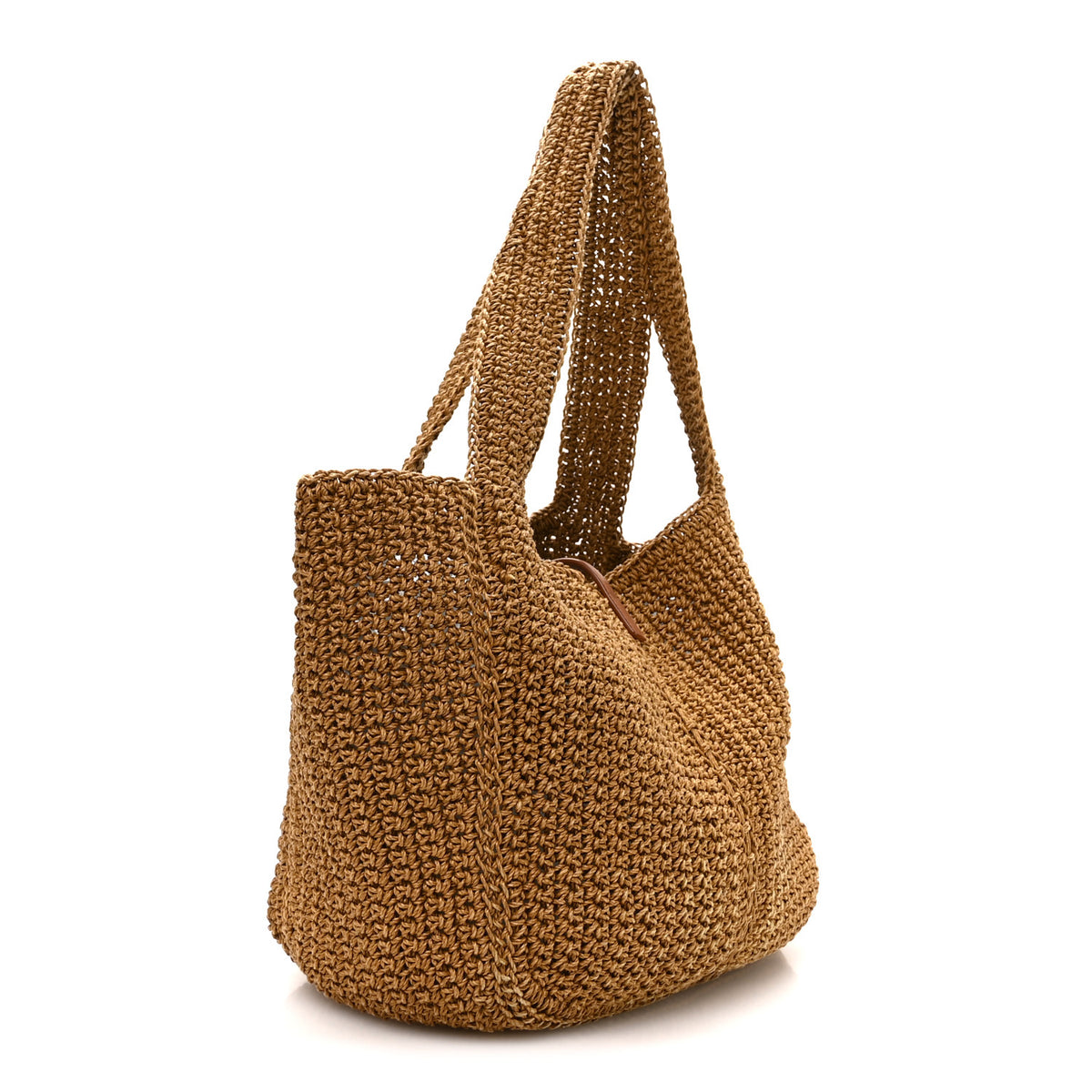 Saint Laurent Raffia Le 5 A 7 Bea Tote 4 of 11