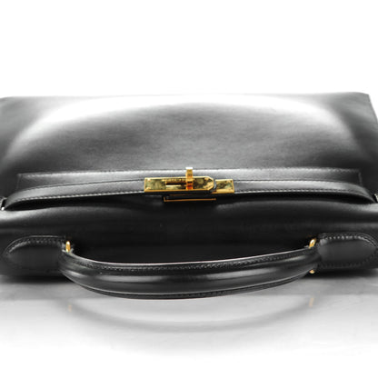 Hermes Box Kelly Sellier 32 Black 12 of 25