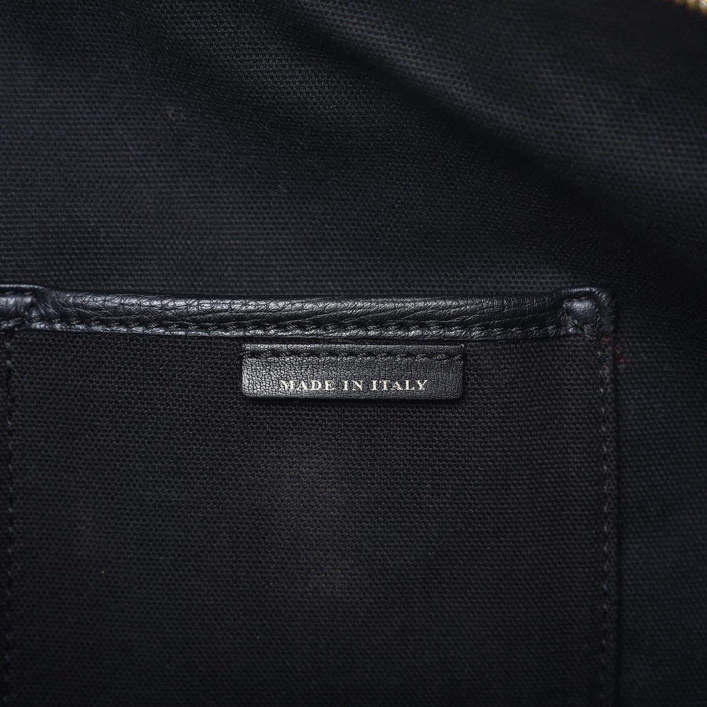 Derby Calfskin House Check Medium Welburn Tote Black