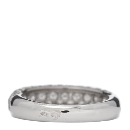 Cartier 18K White Gold Diamond Mimi Ring 57 8 3 of 5