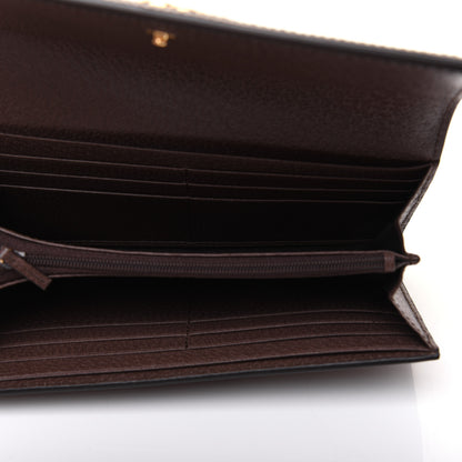 Gucci GG Supreme Monogram Web Ophidia Continental Wallet Brown 5 of 11