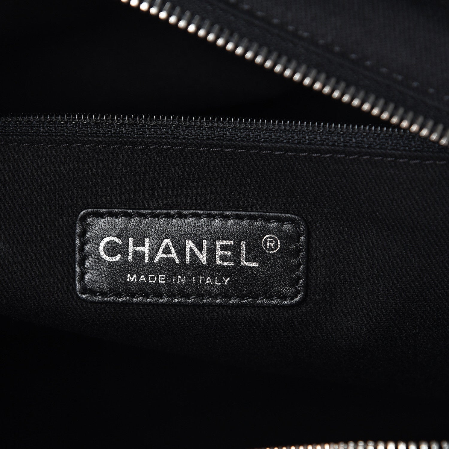 Chanel Grained Calfskin Quilted Timeless CC Soft Tote Black 5 of 9
