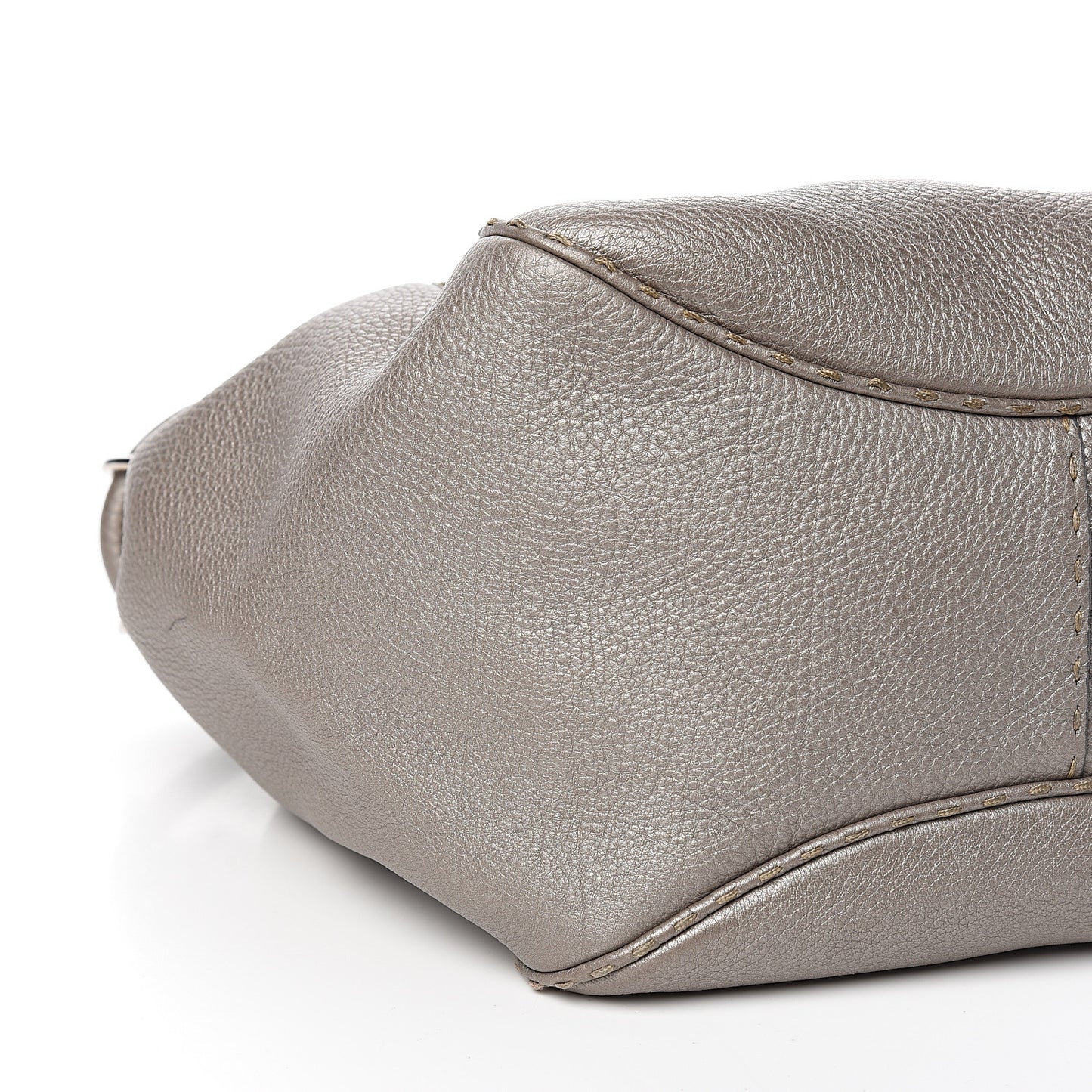 Cuoio Romano Selleria Small Bucket Peltro