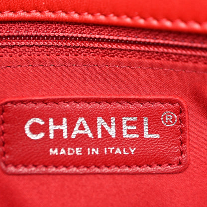 Chanel Lambskin Small CC Crossing Flap Red 6 of 12