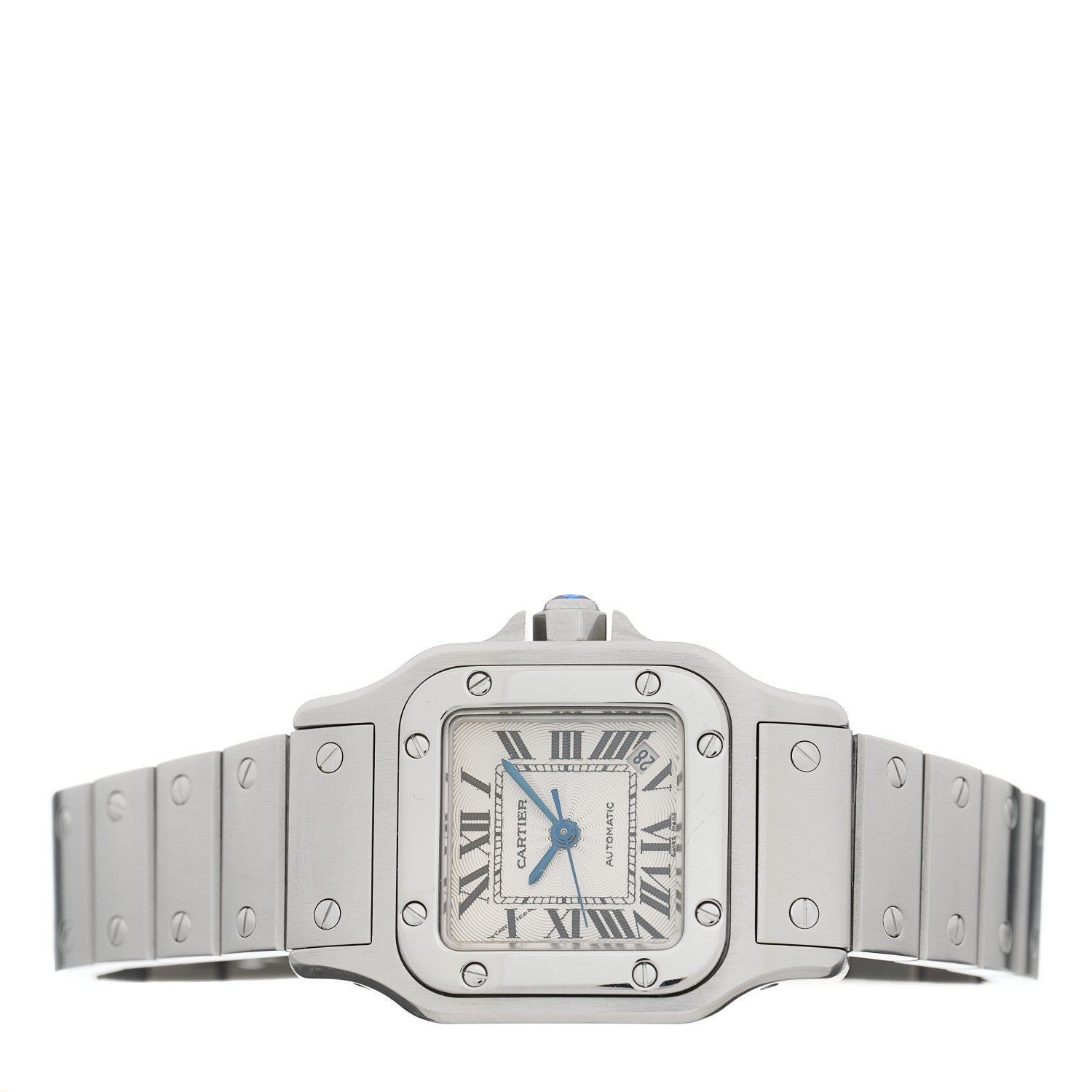 Cartier Stainless Steel 24mm Santos de Cartier Galbee Automatic Watch 2 of 4