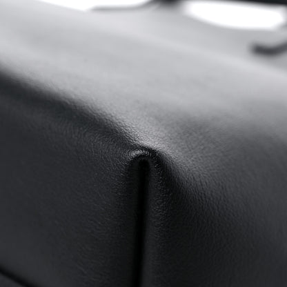 Saint Laurent Calfskin Large Shopping Tote Black 11 of 12