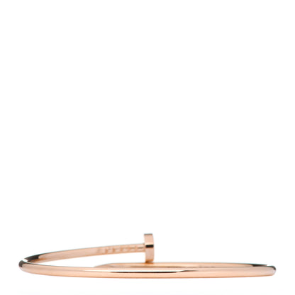 Cartier 18K Pink Gold Small Juste Un Clou Bracelet 17 2 of 4