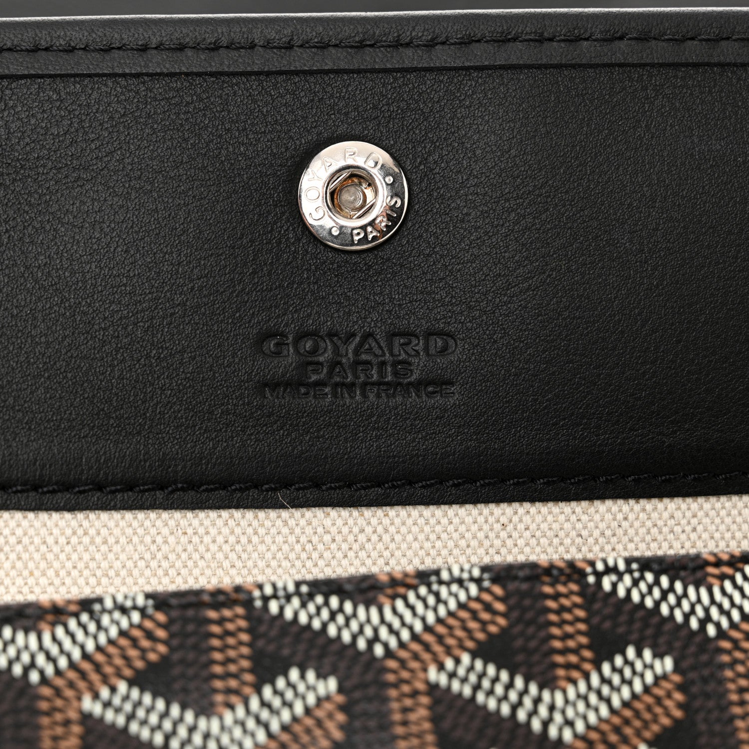 Goyard Goyardine Reversible Anjou PM Black 12 of 19