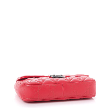 Christian Dior Lambskin Cannage Miss Dior Promenade Pouch Fuchsia 4 of 7