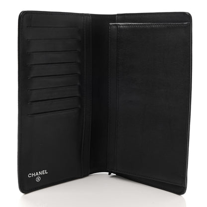 Chanel Caviar Timeless CC Yen Wallet Black 4 of 7