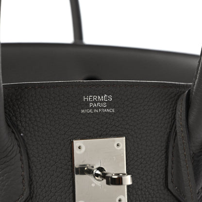 Hermes Togo Birkin 30 Etain 6 of 10