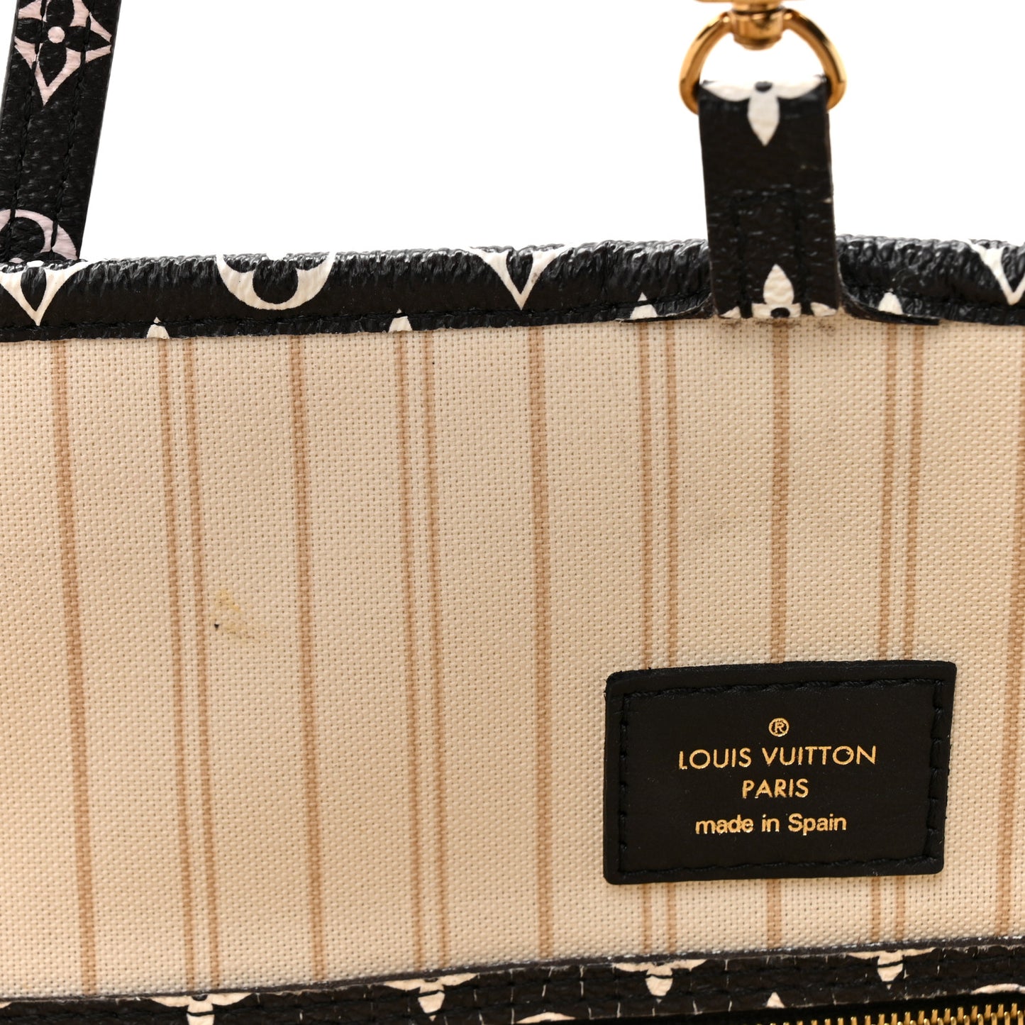 Monogram Giant Jungle Neverfull MM Ivory