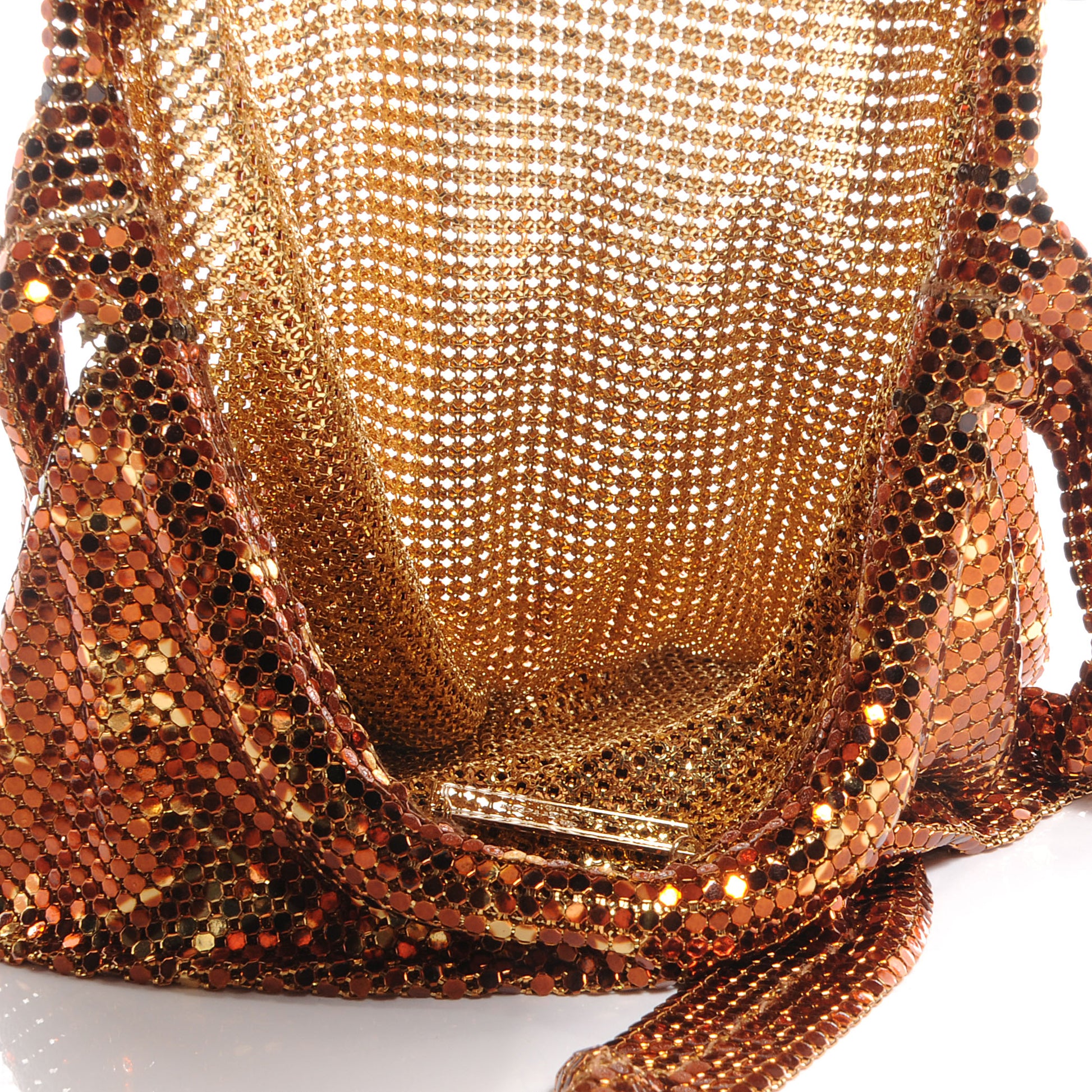 Louis Vuitton Monogram Mesh Metal Frances Gold 5 of 7