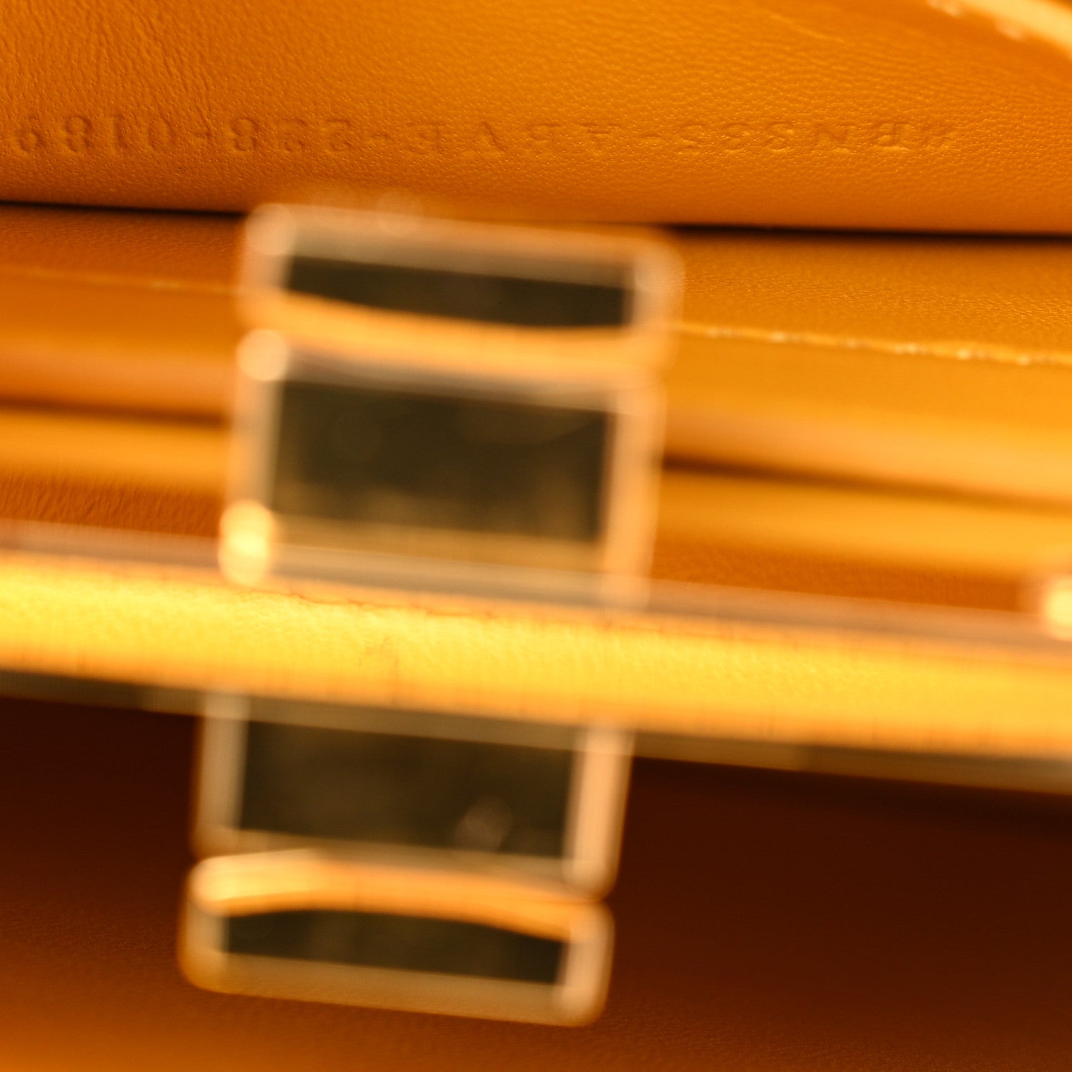 Fendi Shiny Nappa Petite Peekaboo I SEE U Satchel Mimosa 8 of 12