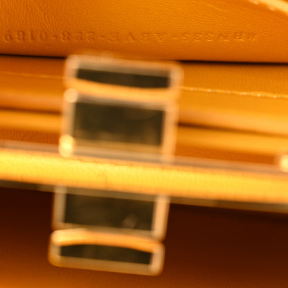 Fendi Shiny Nappa Petite Peekaboo I SEE U Satchel Mimosa 8 of 12