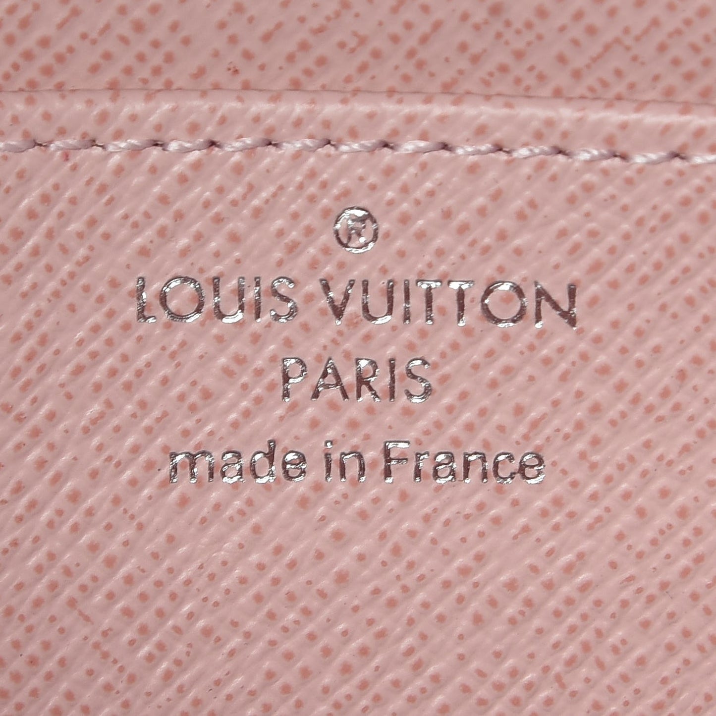 Epi Twist Wallet Rose Ballerine