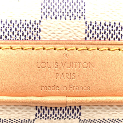 Louis Vuitton LOUIS VUITTON Damier Azur Vivienne Sac Nano Noe Dragon Fruit Pink 6 of 10