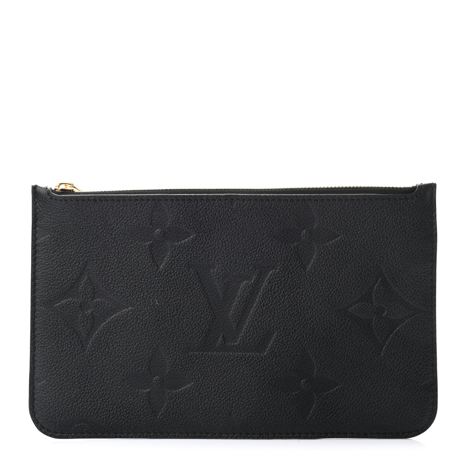 Louis Vuitton Empreinte Monogram Giant Neverfull MM Pochette Black 1 of 7