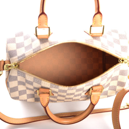 Louis Vuitton Damier Azur Speedy Bandouliere 25 6 of 9