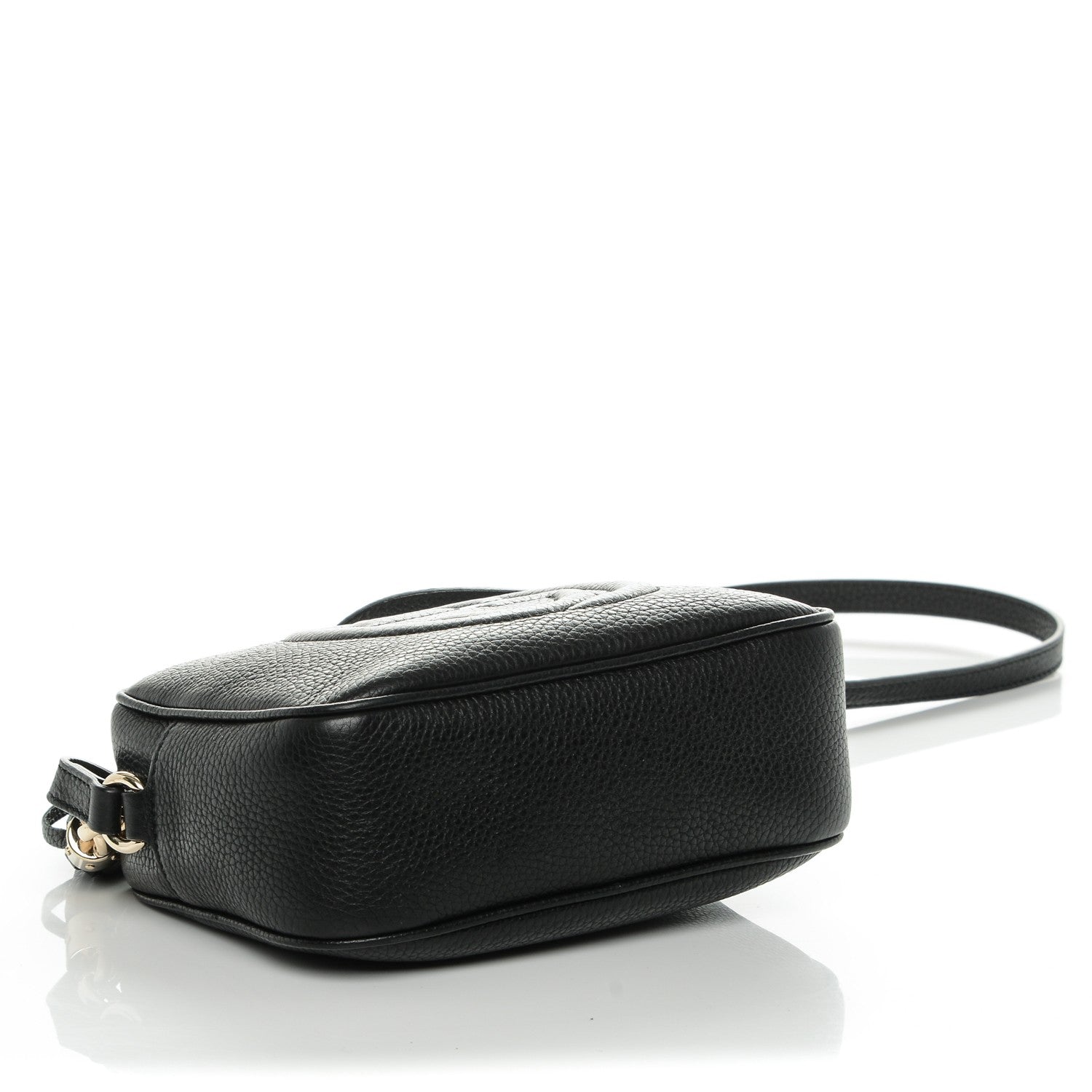 Gucci Pebbled Calfskin Small Soho Disco Bag Black 4 of 6
