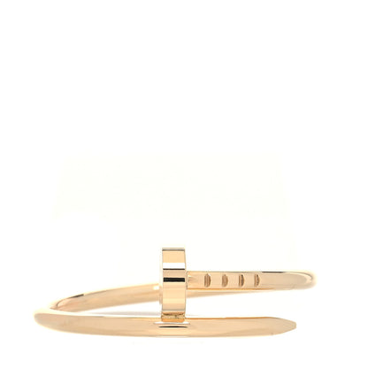Cartier 18K Yellow Gold Small Juste Un Clou Ring 63 10.5 1 of 5