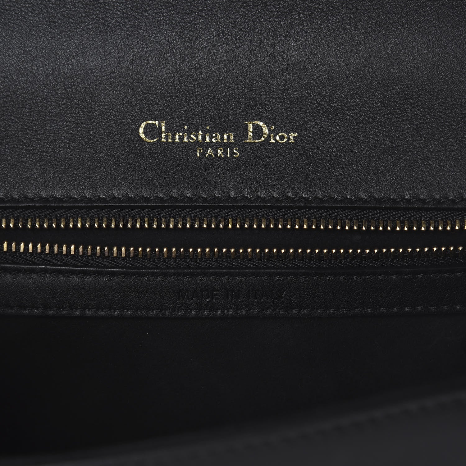 Christian Dior Calfskin Studded Small Diorama Flap Bag Black 5 of 8