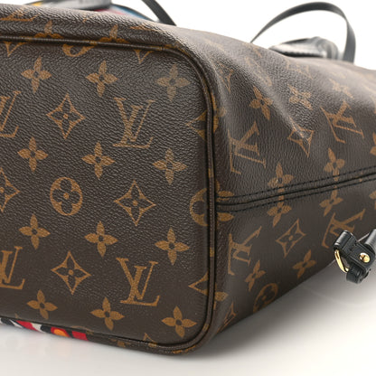 Louis Vuitton Monogram Kabuki Neverfull MM 9 of 10