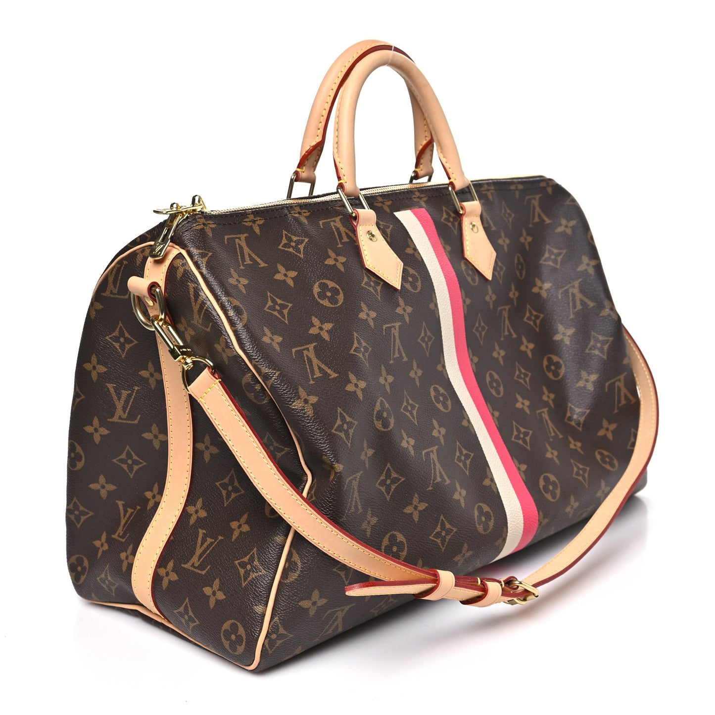 Monogram My LV Heritage Speedy Bandouliere 40 Fuchsia