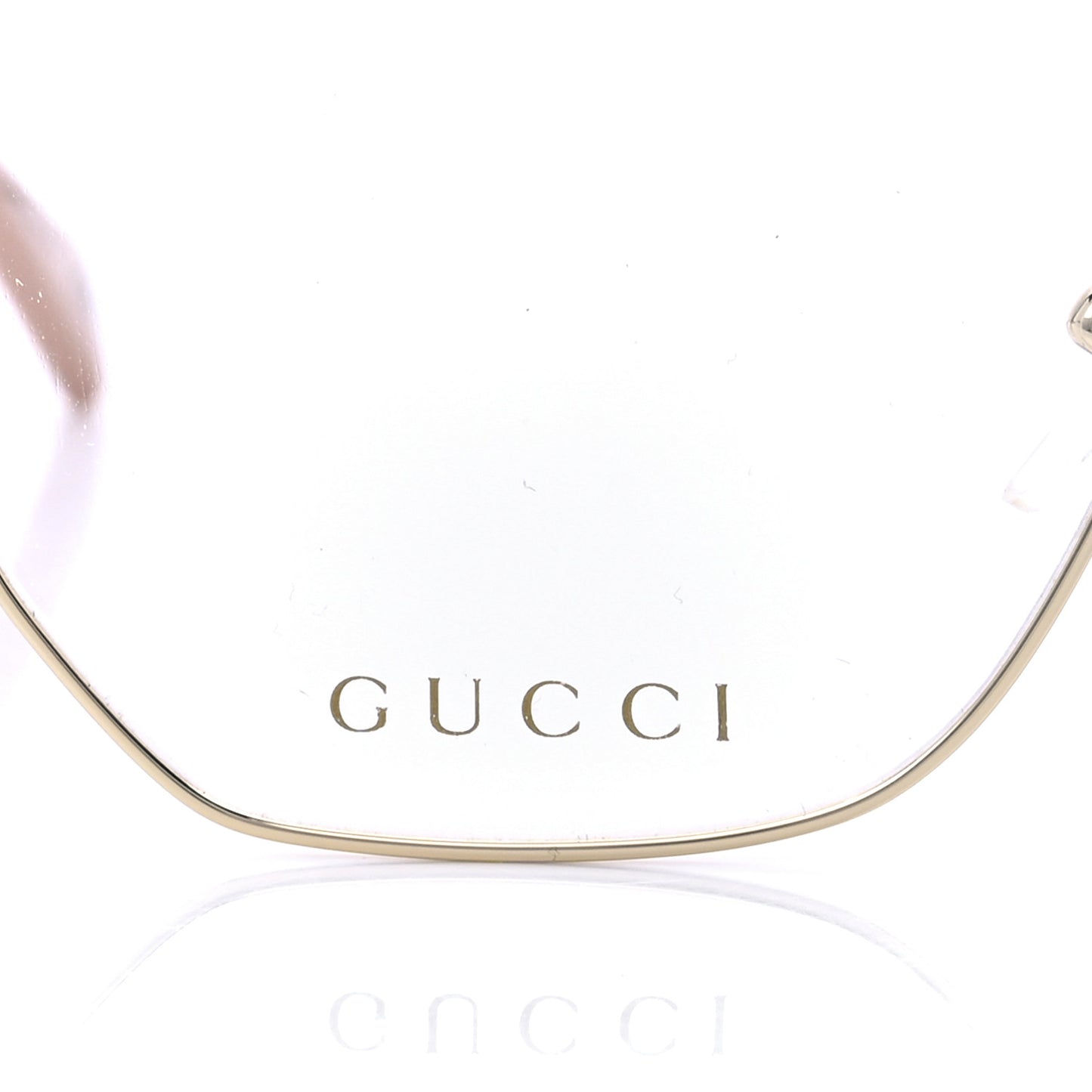 Metal Eyeglasses GG09730 Gold Pink