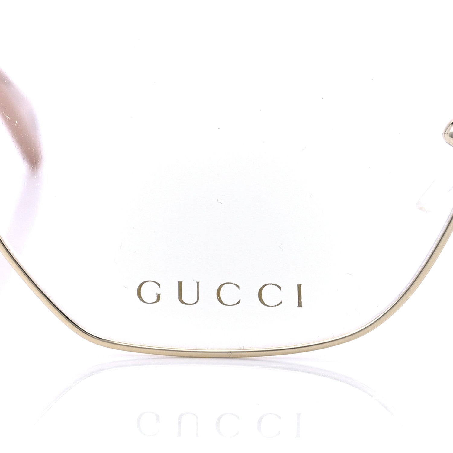 Gucci Metal Eyeglasses GG09730 Gold Pink 7 of 7