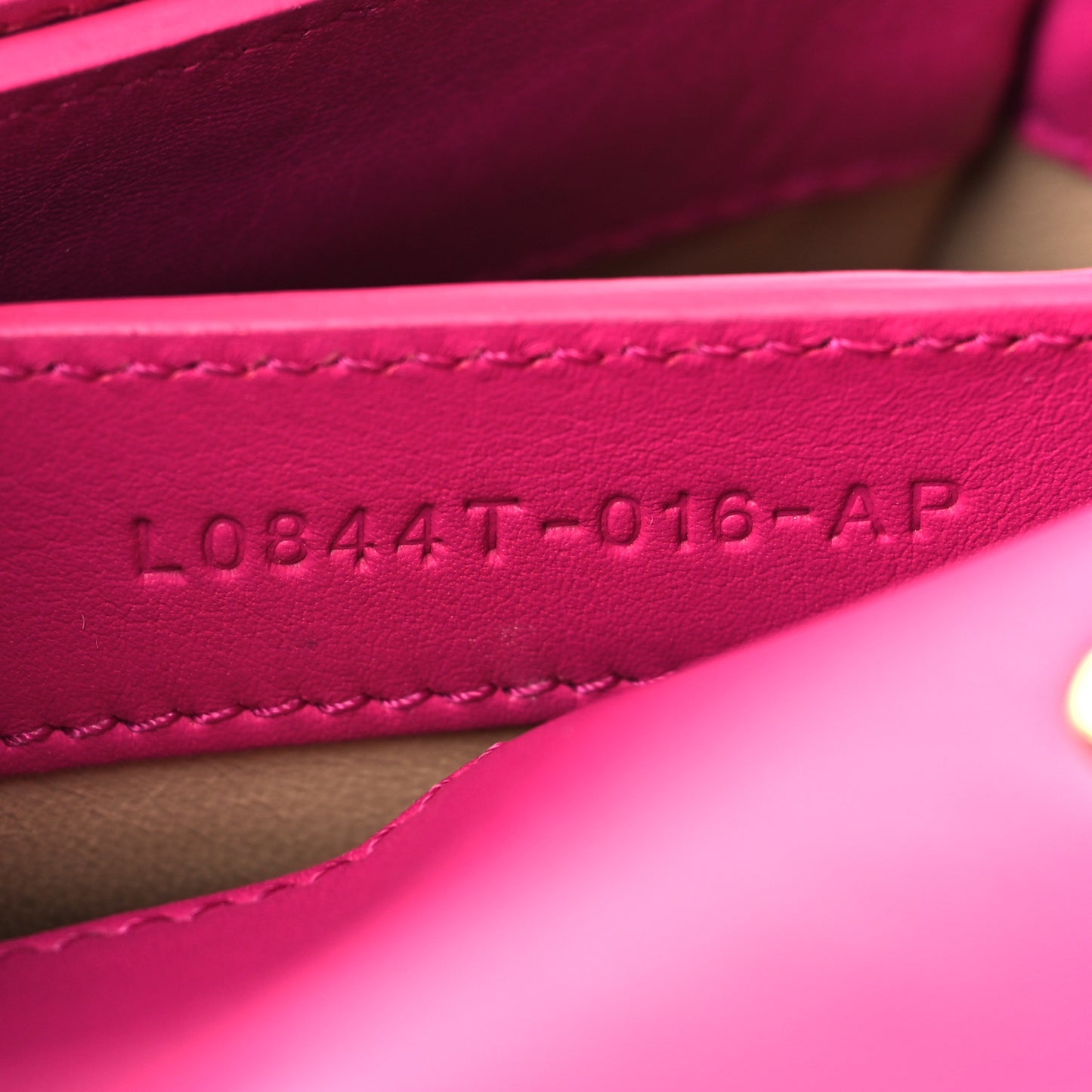 Calfskin Small Sienna Shoulder Bag Pink