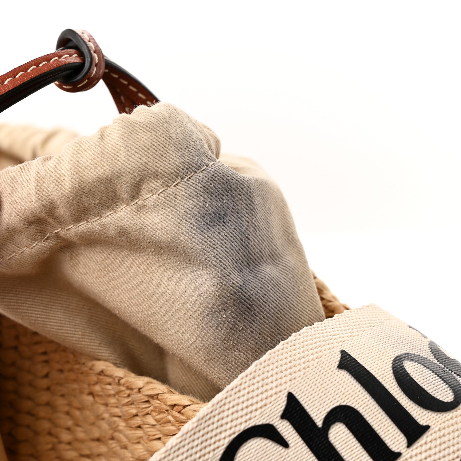 Chloe Natural Woven Fiber Small Woody Basket 11 of 11