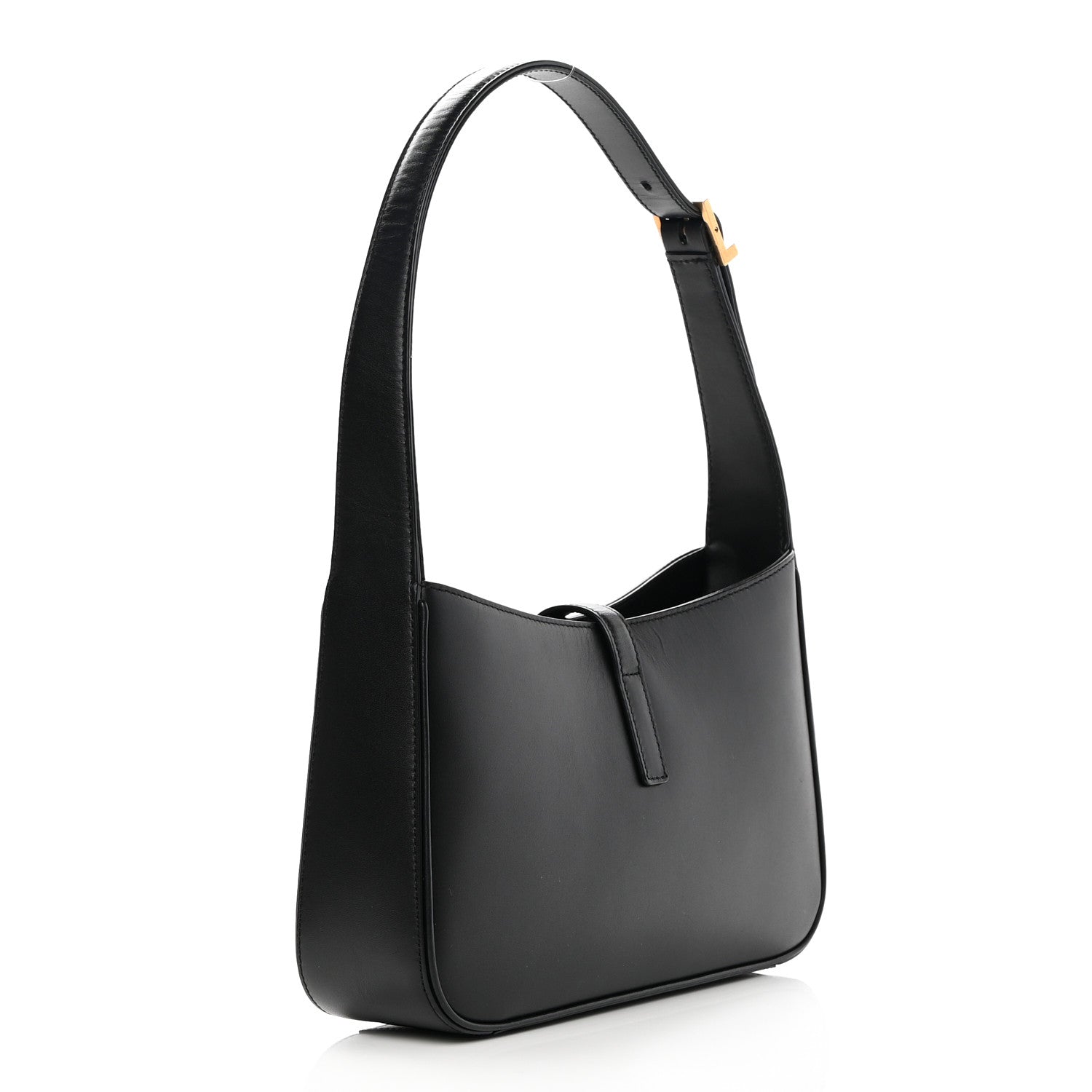 Saint Laurent Smooth Calfskin Le 5 A 7 Hobo Black 3 of 13