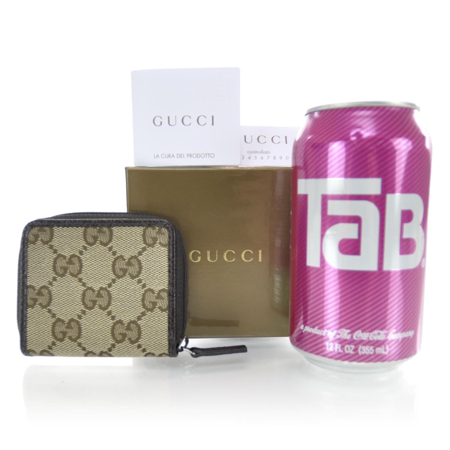 Gucci Monogram Coin Purse Ebony 2 of 7