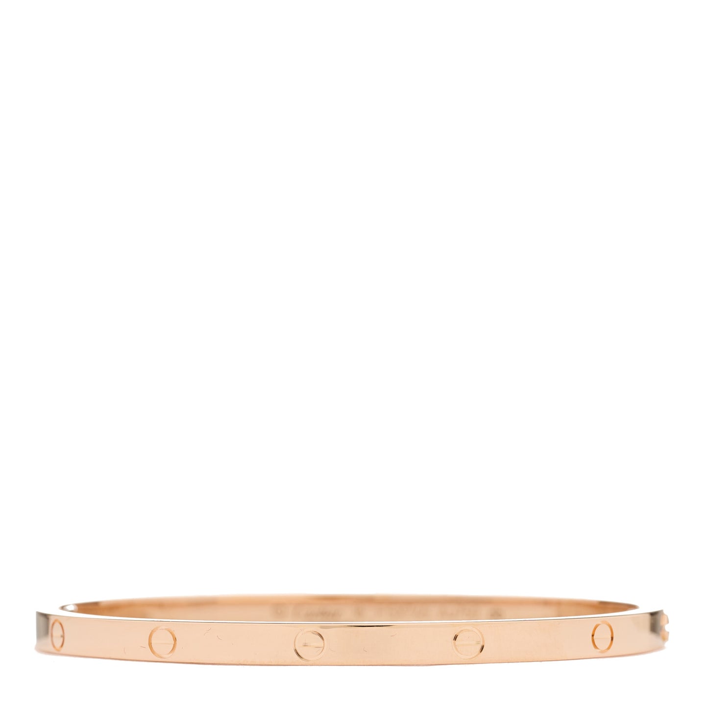 18K Pink Gold Small LOVE Bracelet 16