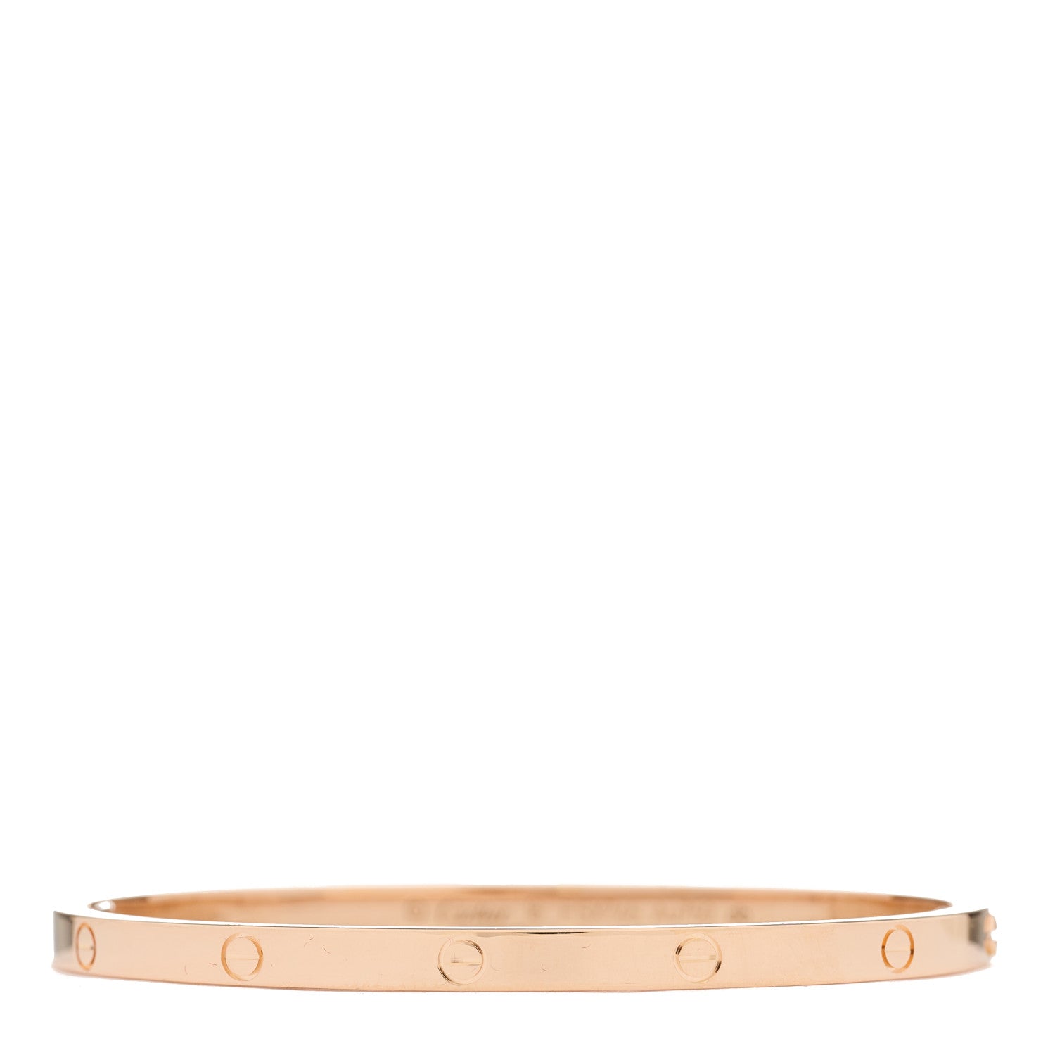 Cartier 18K Pink Gold Small LOVE Bracelet 16 1 of 8