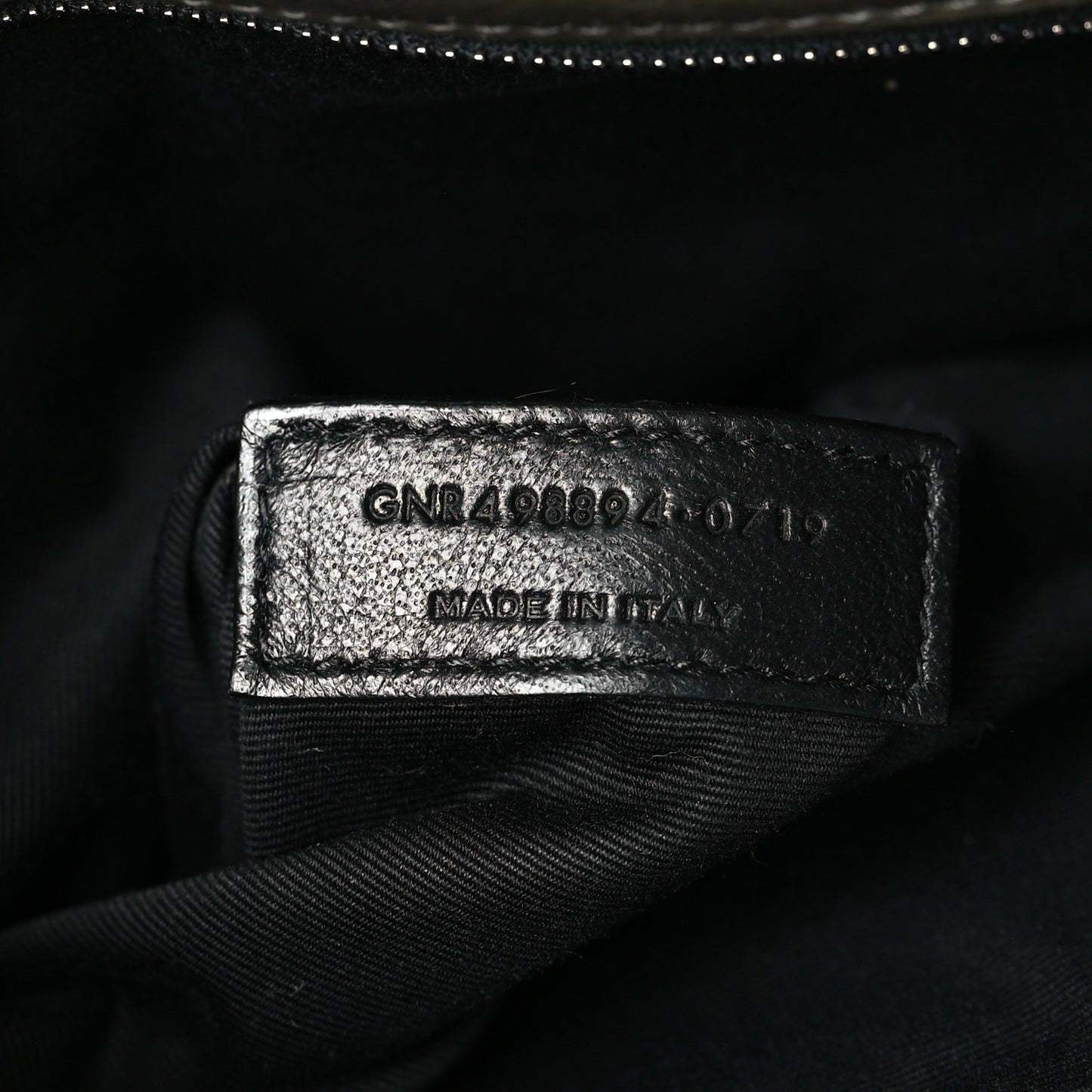 Crinkled Calfskin Matelasse Monogram Medium Niki Chain Satchel Military Olive