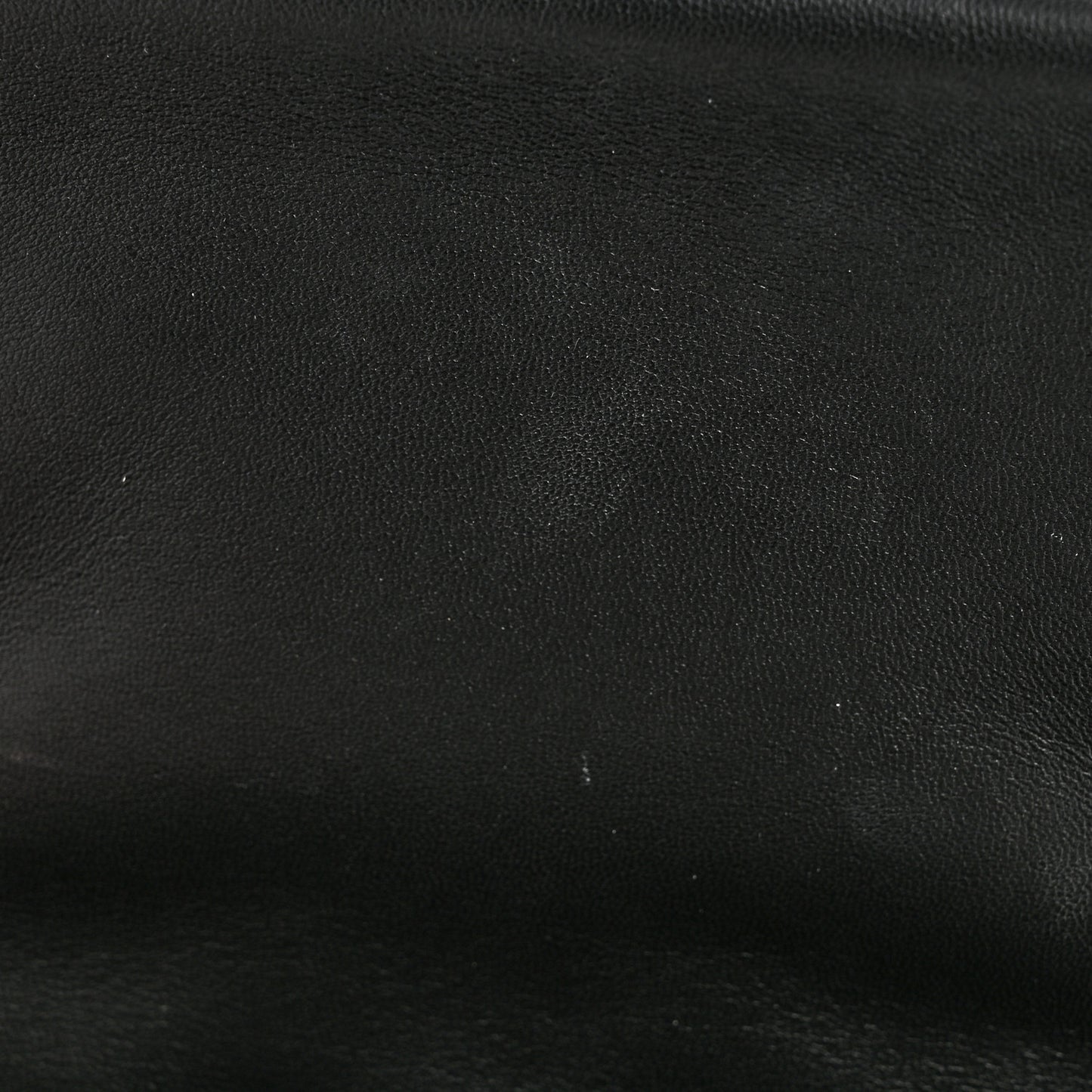 Lambskin Embossed Monogram Pochette Coussin Black