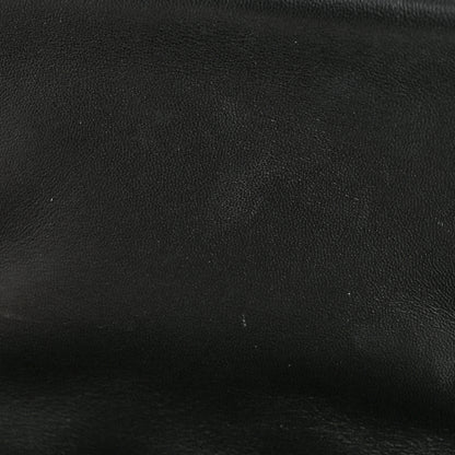 Louis Vuitton Lambskin Embossed Monogram Pochette Coussin Black 10 of 11
