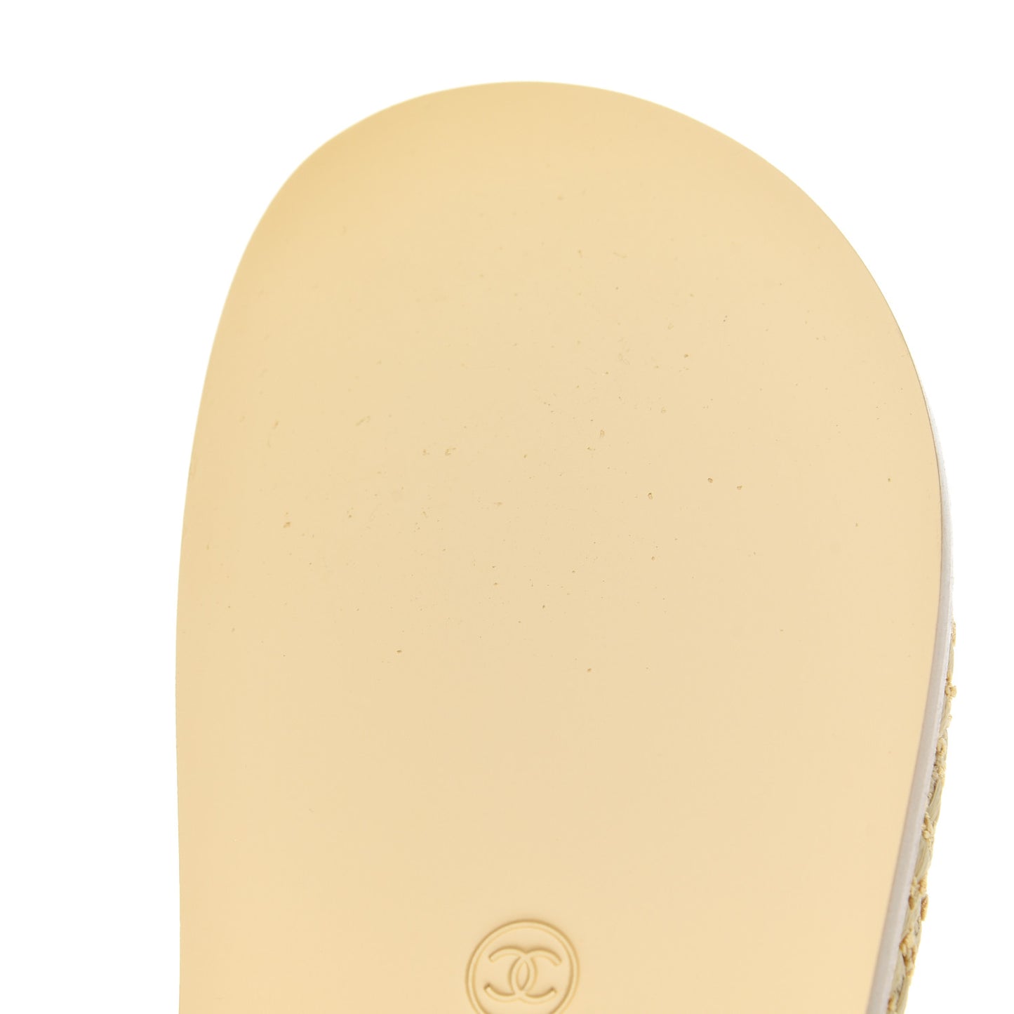 Braided Fabric Velcro Dad Sandals 38 Beige
