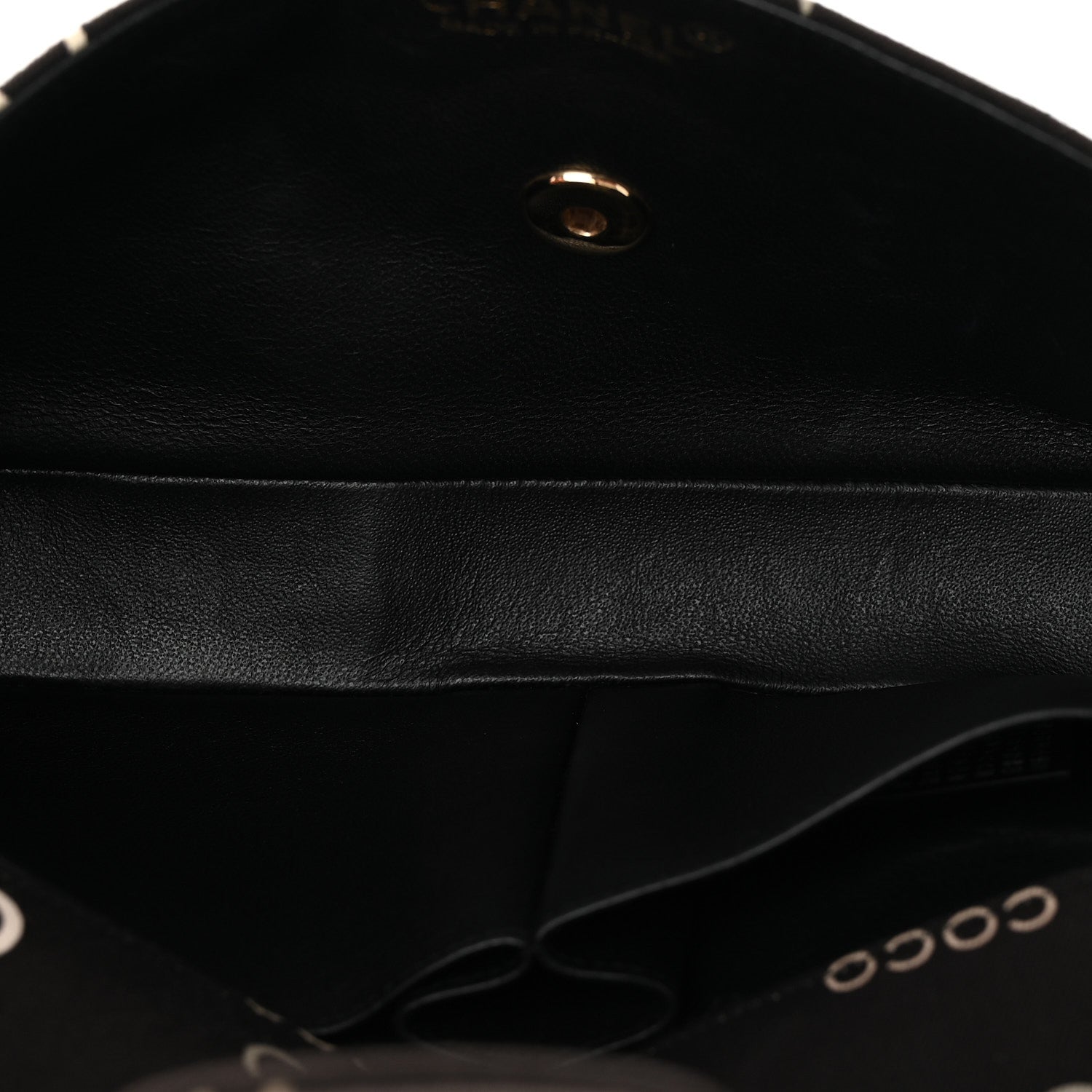 Chanel Canvas Chocolate Bar Quilted Coco East West Flap Brown 5 of 13