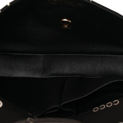 Chanel Canvas Chocolate Bar Quilted Coco East West Flap Brown 5 of 13
