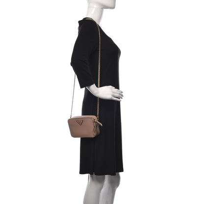 Prada Saffiano Lux Odette Belt Bag Cipria 3 of 12